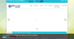 Desktop Screenshot of biowet.pl